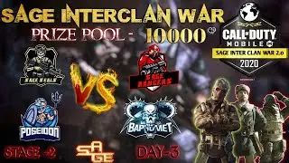 Sage Interclan Semi Finals[Hindi] Call of Duty