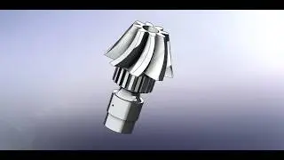 Como hacer un engranaje⚙️ helicoidal en solidworks tutorial paso a paso |How to make a helical gear