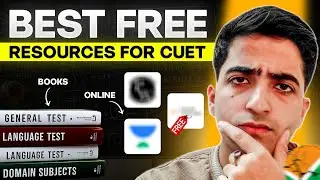 🚨 CUET 2026 Best FREE Resources You MUST Use (Toppers Secret)