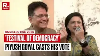 It Is a Great Privilege To Participate In The Fest Of Democracy: Piyush Goyal | BMC Election 2026