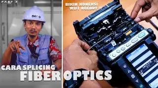 CARA MENYAMBUNG KABEL FIBER OPTIC DENGAN MEKANIKAL SPLICING!