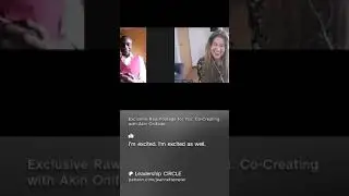 Exclusive Raw Footage: Co-Creating with Akin Onifade
