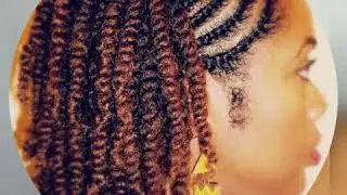 12 gorgeous natural hair twists🥰💆||Monique Kafui 💙