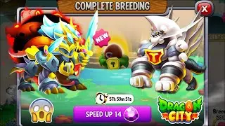 Dragon City: Corrupted Metal Dragon vs Metal Titan Dragon [EXCLUSIVE BREEDING] 😱