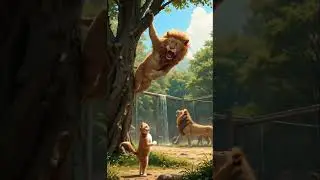 Cat at the Zoo 🦁#cat #catvideos #catlovers #ytshorts #shorts #shortsfeed #trending #viral #catshorts