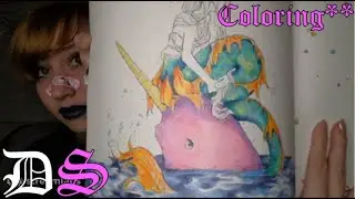 Coloring Sounds Good On Paper - Visual ASMR Tingles | The DemonSugar Show
