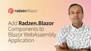 How to add Radzen.Blazor UI Components to a Blazor WebAssembly Application