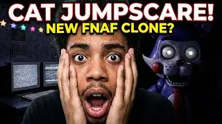 CAT ANIMATRONICS!?! | Five Nights at Candy's (Nights 1 and 2)