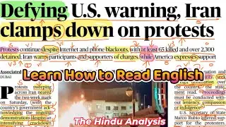 The Hindu Newspaper Today | 11 Jan 2026 Newspaper Reading | Learn How to Read English