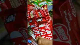 KitKat Chocolate, Mini Vlogs 😂 #minivlog #viral #chocolate #choocootv #asmr #shorts #viral #trending