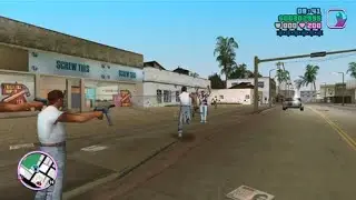 GTA Vice City | Cubans Vs Colombians Gang Warfare | Little Havana (PC)