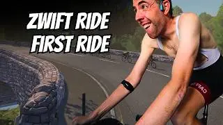 🔴 Another STACKED Zwift Field Racing Up A KOM! // 44km - 1100m+