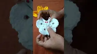Amazing woolen butterfly 🦋🦋 making easy tricks #butterfly #trading #viral