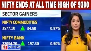 Nifty Ends At All Time High Of 9300: Market Wrap (25th April)