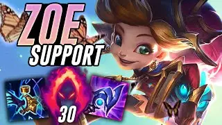CAN ZOE SUPPORT IN SEASON 11? - League of Legends