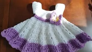 Crochet Handmade Frocks New Design ldeas For Baby Girl//Crochet infant Dress ❤
