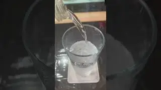 Refreshing drinking ice cold water #short