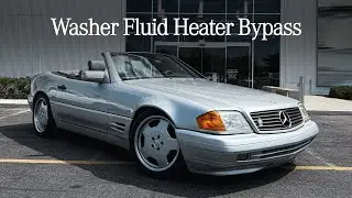 Mercedes Washer Fluid Tank Heater Bypass - No More Phantom Coolant Leaks! R129, W210 & More!
