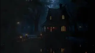 ⭐ Swamp Night Ambience 🌙 Frogs, Crickets & Gentle Rain | Deep Sleep Nature Sounds