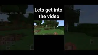 How to get a crosshair in Minecraft Pocket Edition | Minecraft tutorial #shorts