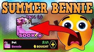 I FINALLY GOT THE SUMMER BENNIE EXCLUSIVE!! Roblox Tapping Legends Final