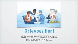 Grievous Hurt Explained | Forensic Medicine (FMT) | MBBS University Exams 
