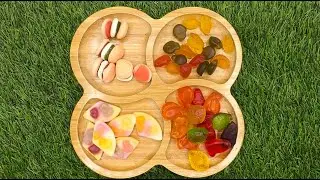 How  I tried to platted the yummy jelly / unpacking in different colors