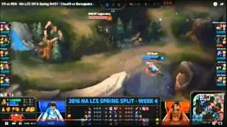 VOD Review  C9 vs Renegades LCS NA Comentado PT-BR