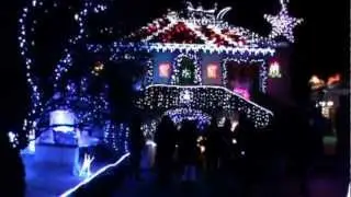 Maison illuminée a Anhiers