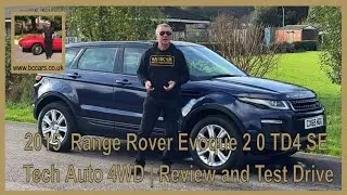 2015  Range Rover Evoque 2 0 TD4 SE Tech Auto 4WD | Review and Test Drive