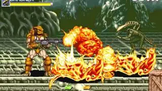 [60 FPS] Alien vs Predator (Predator Hunter) 1cc