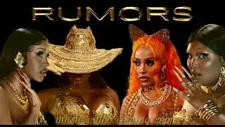 Lizzo - Rumors ft. Doja Cat, Cardi B & Megan Thee Stallion(AUDIO)[MASHUP]