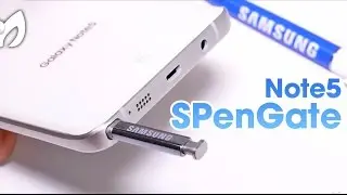 S Pen #SpenGate #GalaxyNote5 (Fallo de dise&ntilde;o, &iquest;REAL?, &iexcl;Mi #Note5 NO SIRVE!)