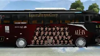 SHARE LIVERY|| RELISA TRANS x JKT48 (ALL MEMBER) TOUR 2025 || MOD JB5 KPPxNEMOG