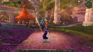 WOW PTR 7.3 - Priest Animation - Night Elf Female