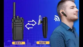 How to connect  bluetooth headset, retevis RB37 to bluetooth headset and RA19 bluetooth headset?