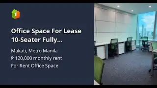 Office Space For Lease 10-Seater Fully Furnished Co-Working