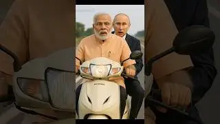 Modi & Putin Ran From Trump 😂🚓 | Funniest Chase Ever! #funny #trump #modi #putin #politicalhumor
