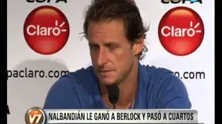 Visi&oacute;n 7: Nalbandi&aacute;n le gan&oacute; a Berlock y pas&oacute; a cuartos