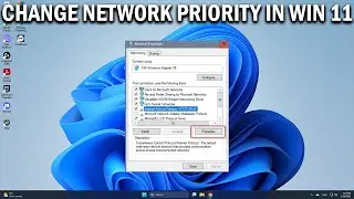 How To Change Network Priority of Connection on Windows 11 - Easy Fix