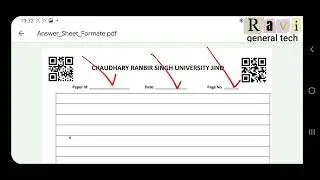 Crsu online exam answer sheet format full details crsu today  exam update