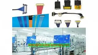 Индивидуальный монтаж проводки LCD EDP кабель Кастомный IPEX 20454-040T-01 32Awg I-PEX2047-0103 Терм