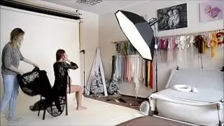 Sesja z brzuszkiem w studio cała - fotografia ciążowa - Iwona Pajewska Fotokraina Białystok