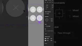 Figma Cloning Animation || Animated Button #shorts