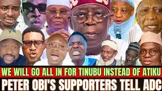 We Will Never Vote For Atiku As President, We Will Support Tinubu Instead - Obi Supporters Tell ADC