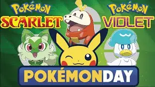 GEN 9 POKEMON NEWS DROP! POKEMON SCARLET AND VIOLET!