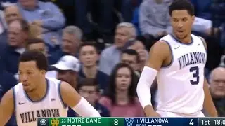#23 Notre Dame vs #1 Villanova basketball 2016