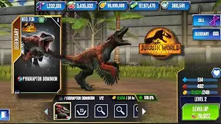 ✨ NEW UNRELEASED PYRORAPTOR DOMINION UNLOCKED! | JW The Game Update 🔥