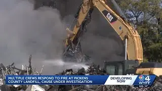 Fire at Pickens County Landfill extinguished
