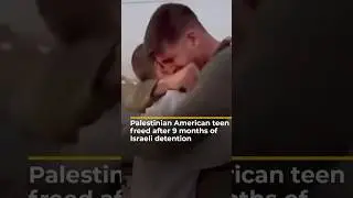 Palestinian American teen freed after 9 months of Israeli detention | AJ #shorts